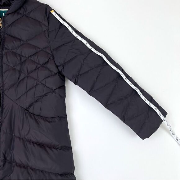 Larry Levine Quilted Puffer Down Long Coat Hooded Jacket - Picture 11 of 11